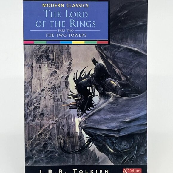 The Lord of the Rings Book Set Volumes 1-3 J.R.R TOLKIEN Collins Modern Classics - Picture 5 of 6